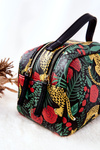 Duża Kosmetyczka NOBO Leopard L0040-CM08 Czarna