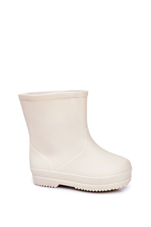 Dziecięce Gumowe Kalosze Beżowe Klasyczne Lullaby