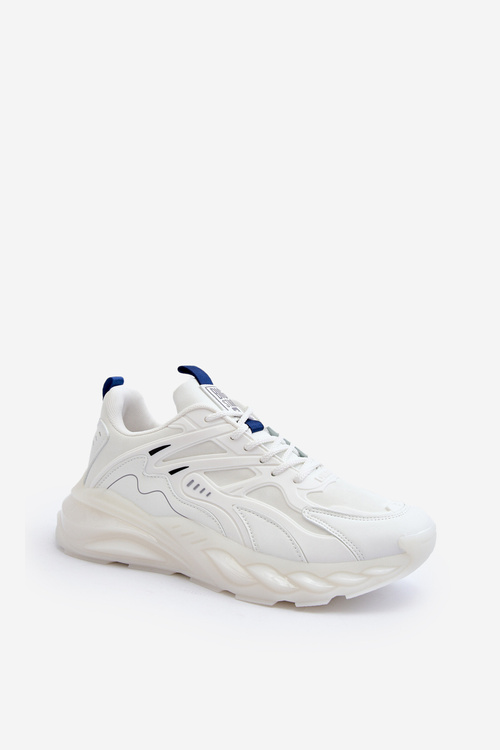 Buty Sportowe Sneakersy Męskie HI-POLY SYSTEM Big Star NN174383 Białe