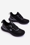 Męskie Wygodne Sneakersy Memory Foam Big Star LL174103 Czarne