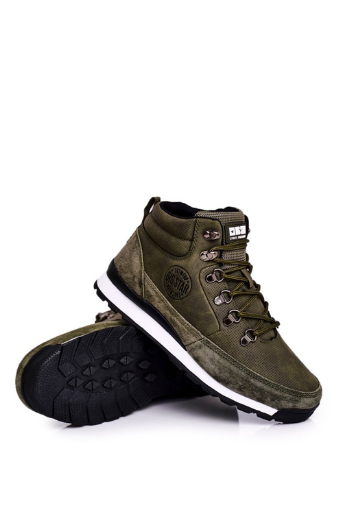 Damskie Buty Trekkingowe Big Star Khaki GG274617