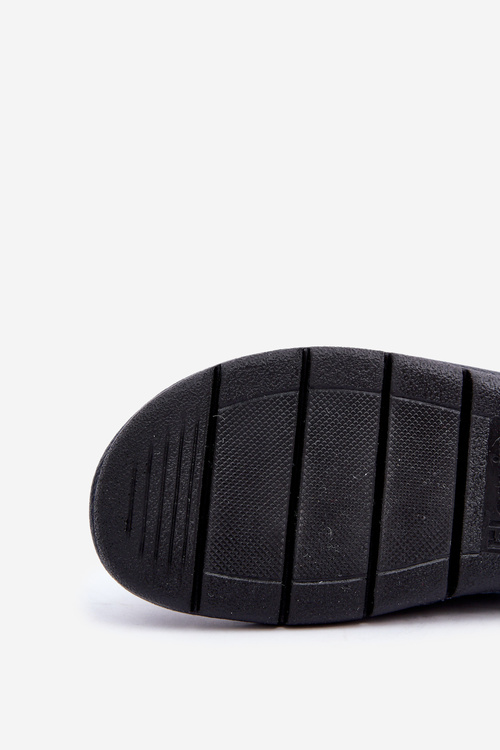 Wygodne Obuwie Domowe Męskie Kapcie Inblu 91000027 Szare