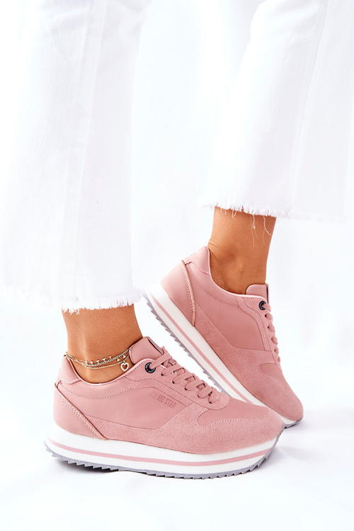 Sportowe Buty Memory Foam Big Star II274218 Nude