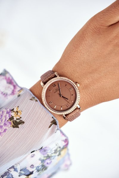 Damski Zegarek Giorgio & Dario Jasny Brąz Ortodox