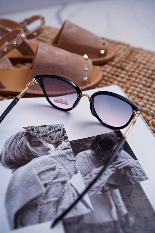 Okulary Przeciwsłoneczne Transparentne Prius PR-V06 Czarne