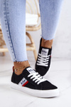 Tenisówki Trampki Lee Cooper LCW-22-31-0832L Czarne