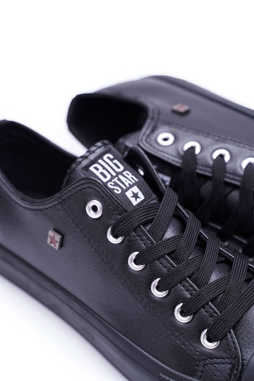 Trampki Męskie Big Star Czarne V174345