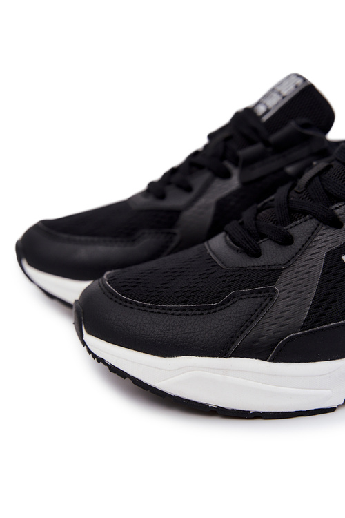 Męskie Sportowe Buty Sneakersy Big Star JJ174401 Czarne