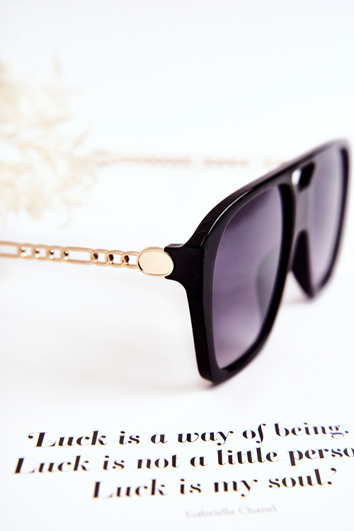 Damskie Okulary Przeciwsłoneczne Aviatory V120013 Czarne