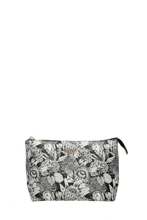 Damska Kosmetyczka NOBO L0100-CM00 Czarno-Biała