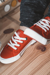 Dziecięce Niskie Trampki Big Star JJ374172 Czerwone