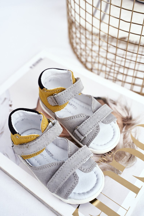 Dziecięce Sandałki Profilaktyczne Mini First Steps BARTEK W-71266