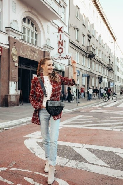 Botki Damskie Kowbojki Beżowe Agnes