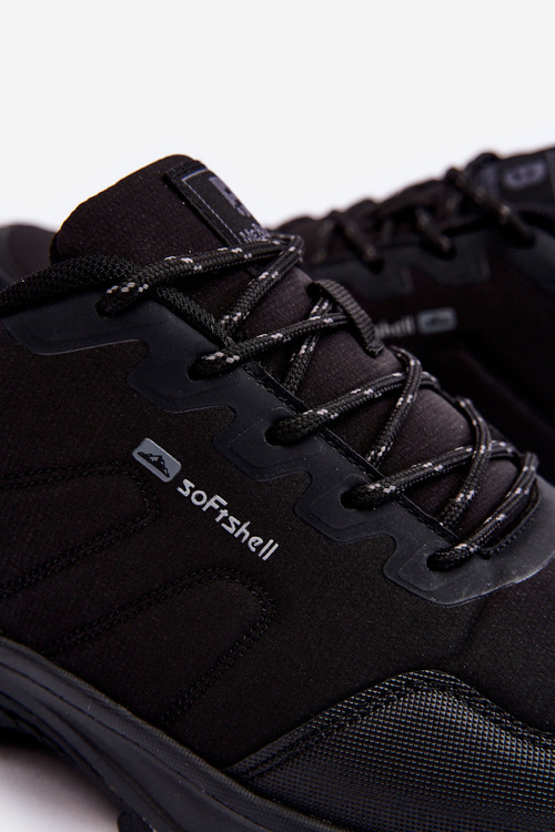 Męskie Buty Sportowe Softshell Czarne Christopher