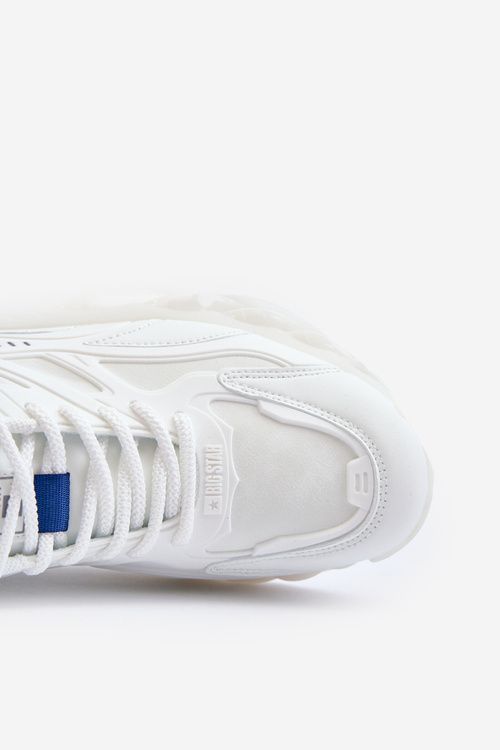 Buty Sportowe Sneakersy Męskie HI-POLY SYSTEM Big Star NN174383 Białe