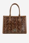 Torebka Zwierzęcy Wzór NOBO BAG6150-M17 Brązowa
