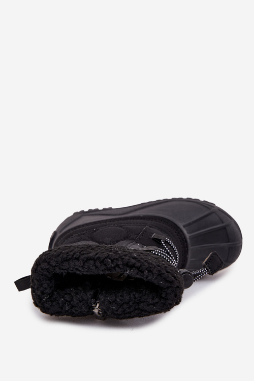 Ocieplane Śniegowce Dziecięce Na Zamek Big Star OO374073 Czarne