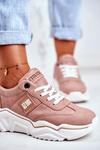 Damskie Sportowe Buty Sneakersy Big Star GG274210 Różowe