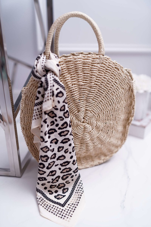 Damska Torebka Pleciona Octario Beżowa