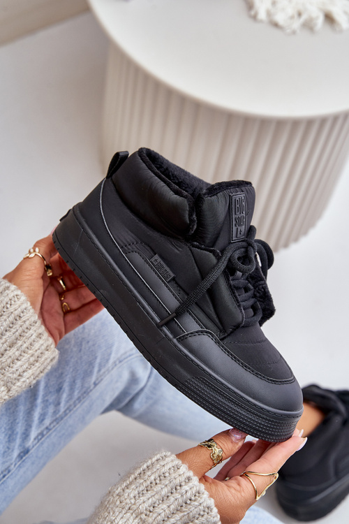 Śniegowce Damskie Big Star OO274A530 Czarne