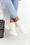 Damskie Sportowe Buty Sneakersy Białe Born This Way