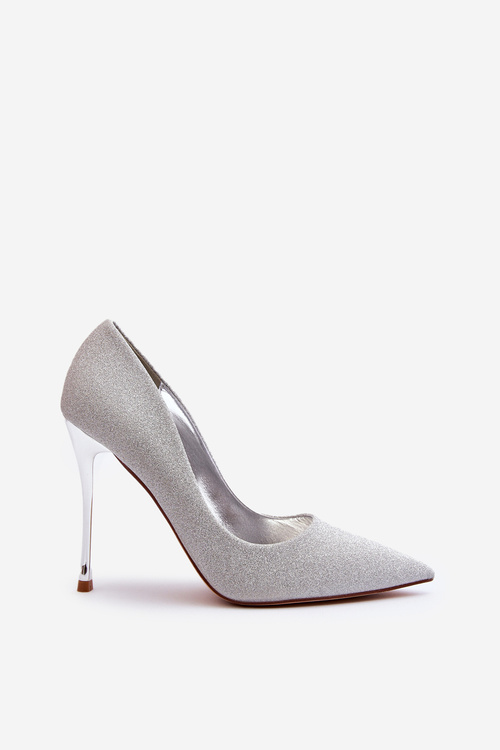 Brokatowe Szpilki Srebrne Tiberona