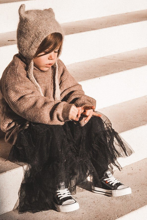 Dziecięce Klasyczne Niskie Trampki BIG STAR HH374194 Czarne