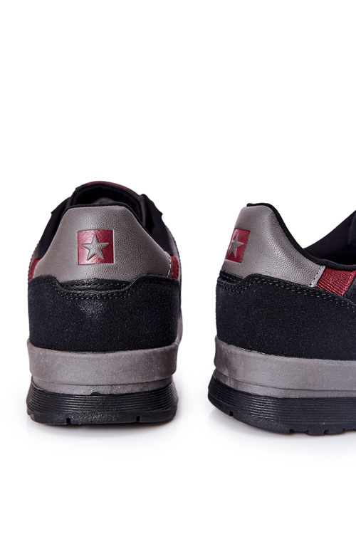 Sportowe Męskie Buty Memory Foam Big Star II174084 Czarne