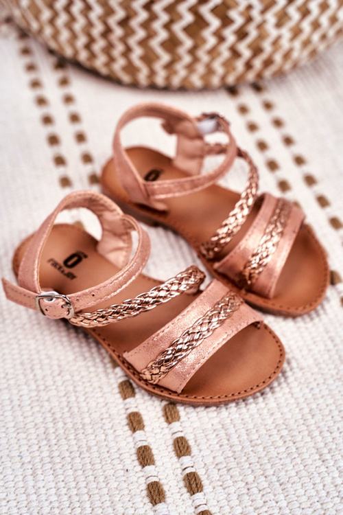 Dziecięce Sandały Champagne Kremo