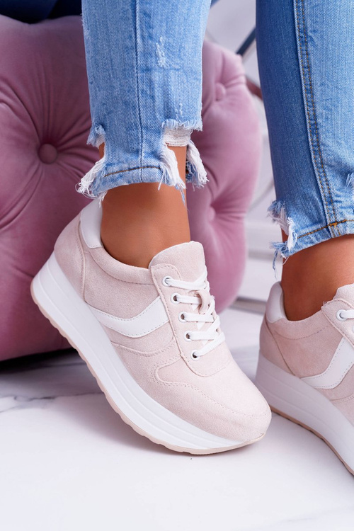 Sportowe Damskie Różowe Buty SportFreak