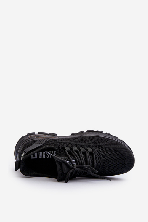 Sneakersy Męskie HI-POLY SYSTEM Big Star NN174467 Czarne