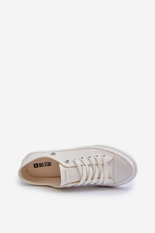 Klasyczne Trampki Damskie Big Star NN274285 Białe