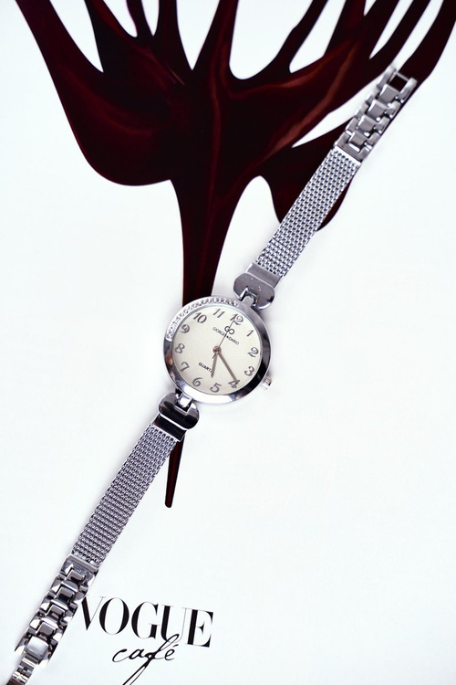 Damski Zegarek Giorgio & Dario Srebrny Massive