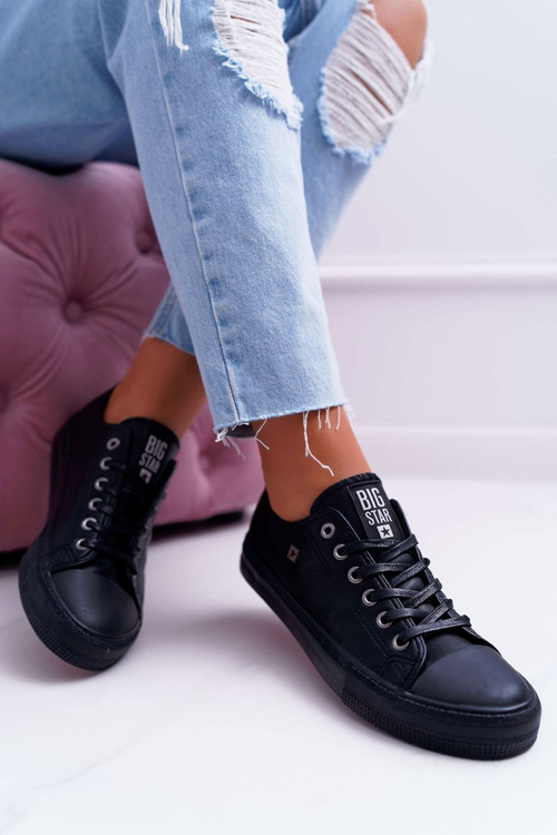 Trampki Damskie Big Star Czarne EE274384