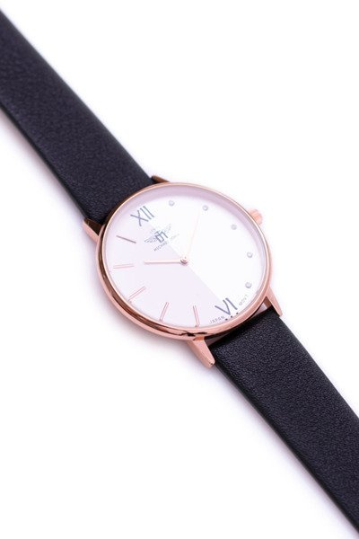 Damski Zegarek Michael John Gendaro Czarny