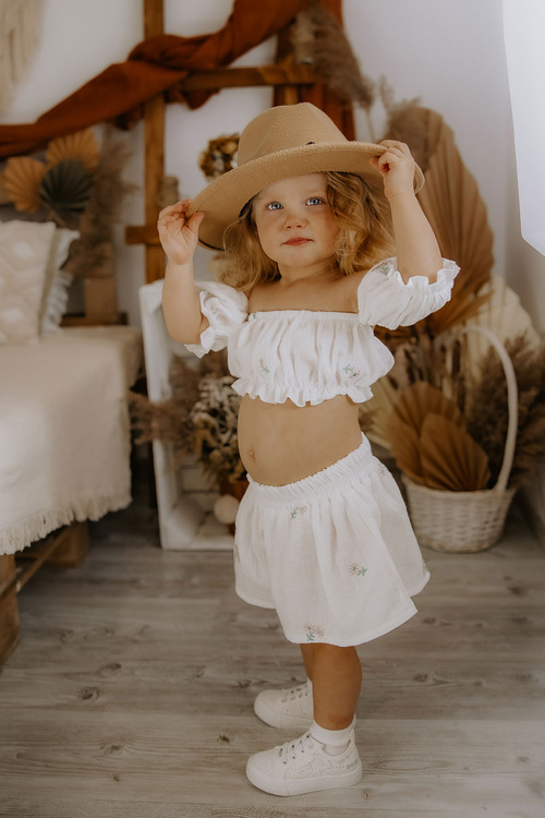 Trampki Ażurowe Big Star JJ374020 Białe