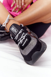 Damskie Sportowe Buty Memory Foam Big Star HH274325 Czarne