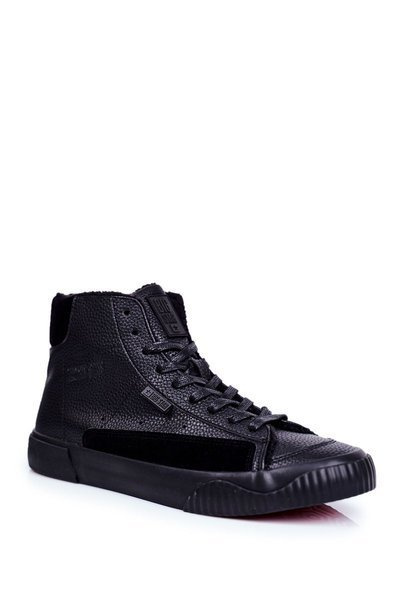 Trampki Męskie Wysokie Big Star Czarne GG174141