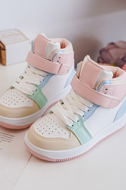 Wysokie Dziecięce Buty Sportowe Multikolor Teredite