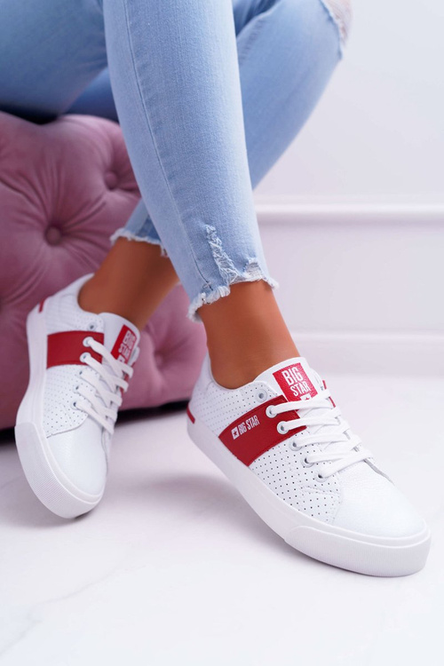 Trampki Damskie Big Star Białe EE274337