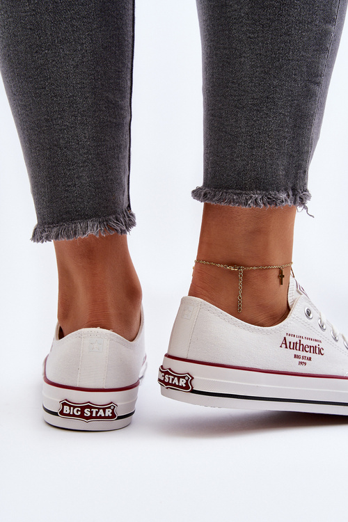 Damskie Trampki Big Star NN274235 Białe