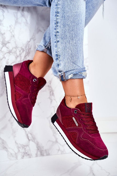 Sportowe Młodzieżowe Big Star Bordowe GG274462