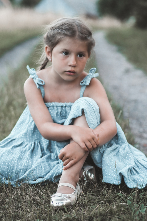 Balerinki Dziecięce Z Kokardką Złote Jellema