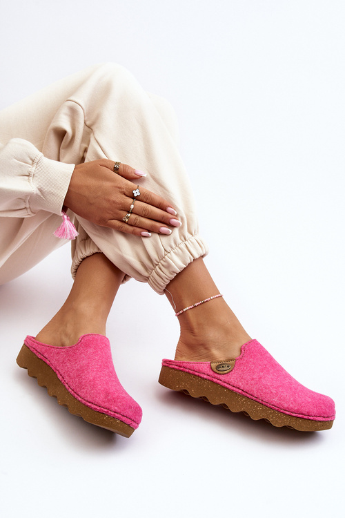 Obuwie Domowe Kapcie Damskie Profilaktyczne Inblu DK000011 Fuksja