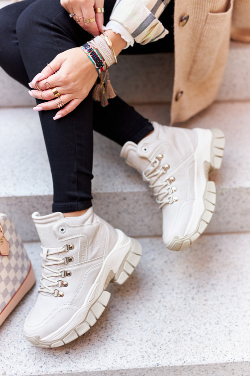 Buty Trekkingowe Big Star II274331 Beżowe