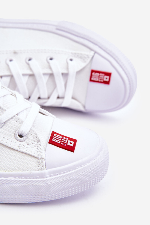 Męskie Trampki Big Star JJ174013 Białe