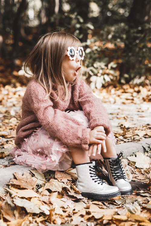 Dziecięce Botki Ocieplane Z Suwakiem Lakierowane Srebrne Goopy