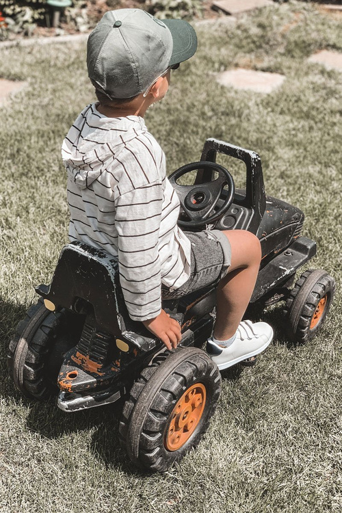 Dziecięce Tenisówki Na Rzepy Biało-Czarne California