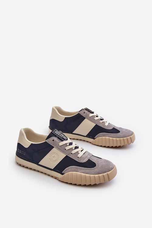 Sneakersy Męskie Big Star NN174516 Granatowe