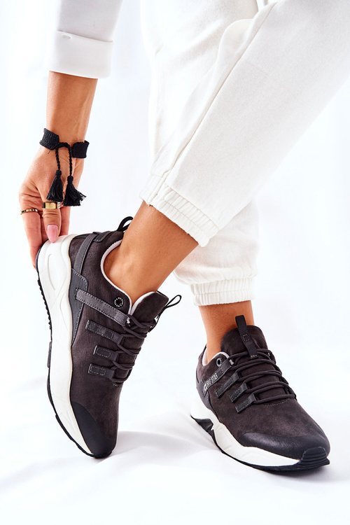 Sportowe Buty Memory Foam Big Star II274255 Szare